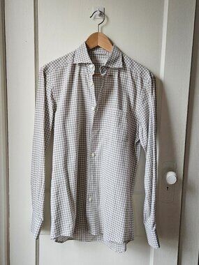 Ermenegildo Zegna 100% Cotton Dress Shirt